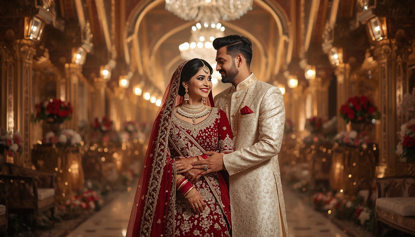 Elegant Muslim Wedding Manjha Baraat Ceremony